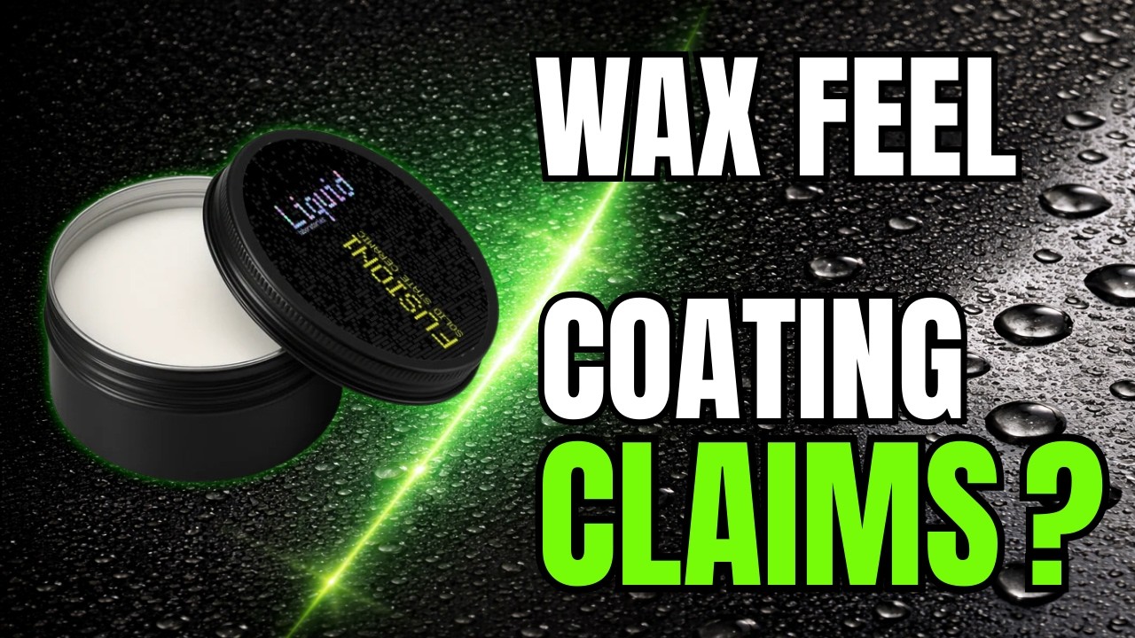 Applies Like a Wax… Protects Like a Ceramic Coating? | Liquid Laboratories Fusion1 Test