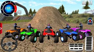 Mega Ramp Quad Bike Stunt Racing Impossible 3D - Extreme Motocross Dirt Bikes - Offroad GamePlay #1 screenshot 3