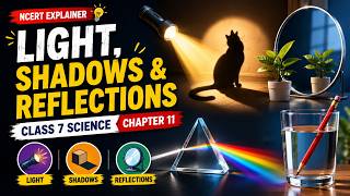 LLight, Shadows & Reflections | Class 7 Science | Chapter 11 | NCERT Explainer