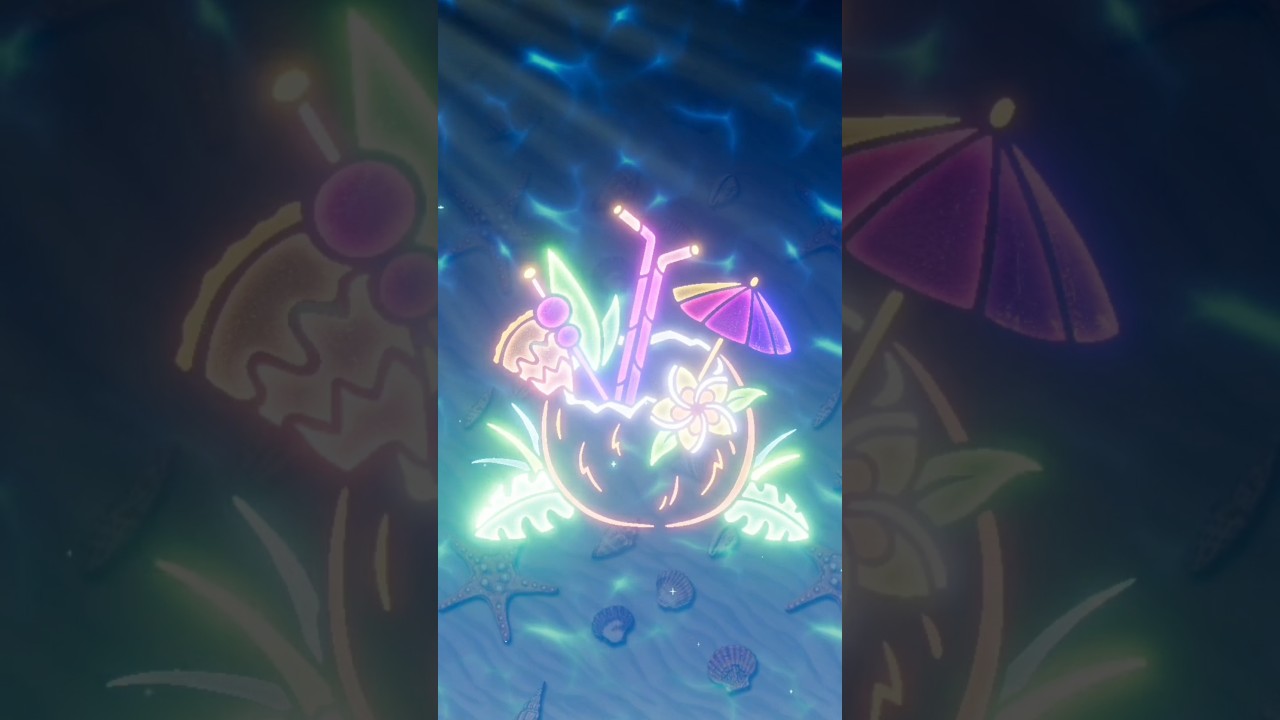 Dream Hopper. Summer. Coconut drink