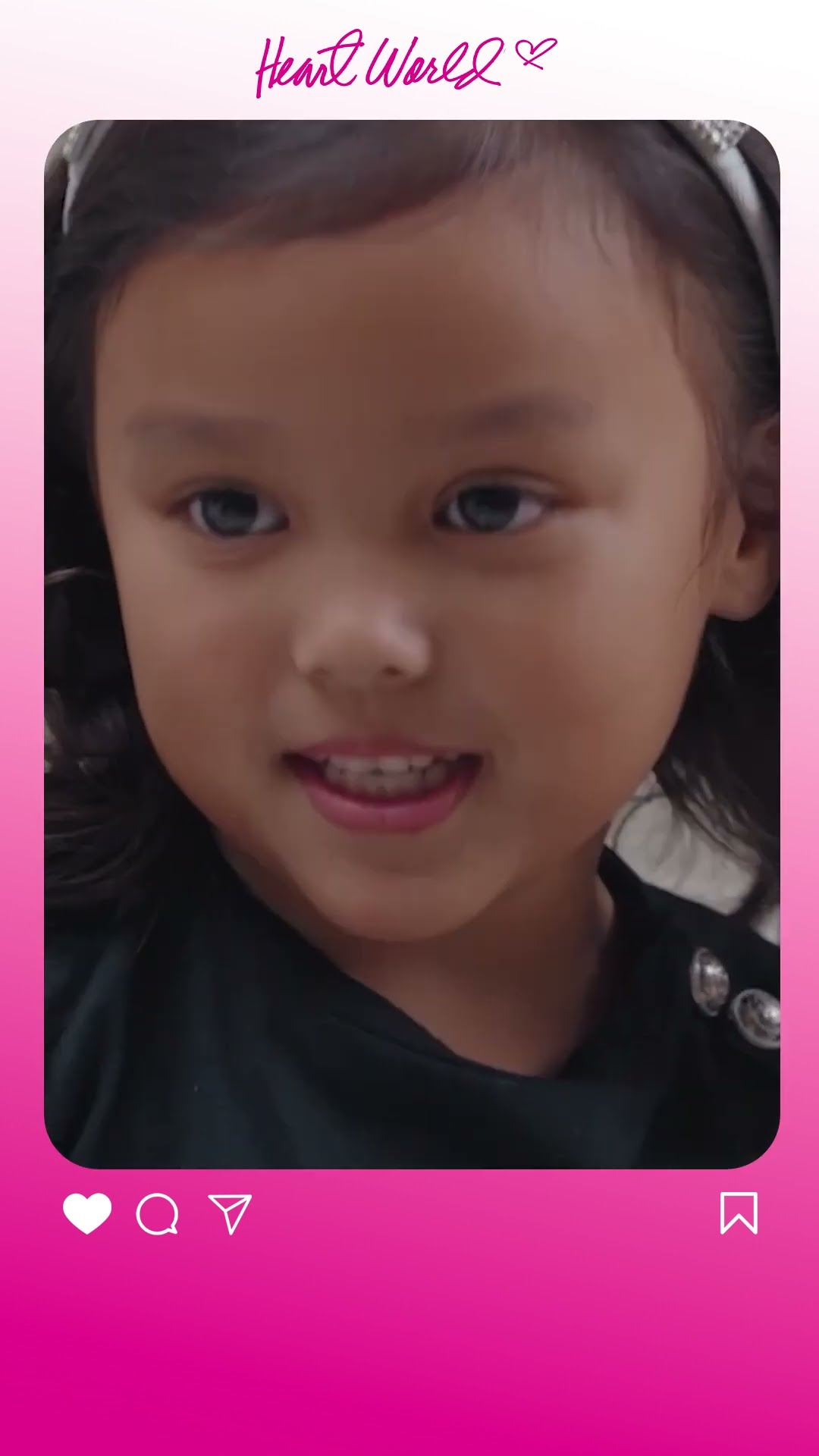 Heart Evangelista's child from her sister! #shorts | Heart World