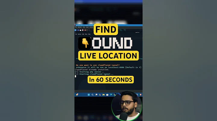 Find Anyone’s Real-Time Location from Kali Linux in 60 Seconds #shorts #viralvideo #trending #cyber
