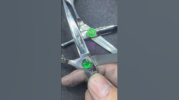 Simply compare your sharpened shears to the edges on a new scissors. GAME OVER!