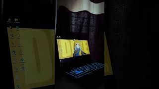 Asus Tuf A15 ⚡ F . #setup #animegirl #wallpaper #asustuf #viral #newtrend