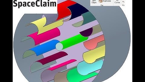 Removing duplicate faces in Spaceclaim