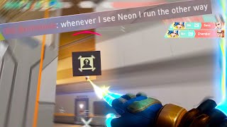 Ace With Shotgun Neon Made Enemy Chamber Rage Quit
