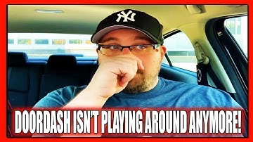 A HUGE WARNING From DoorDash    Theyre NOT PLAYING AROUND ANYMORE With Dashers and HERE