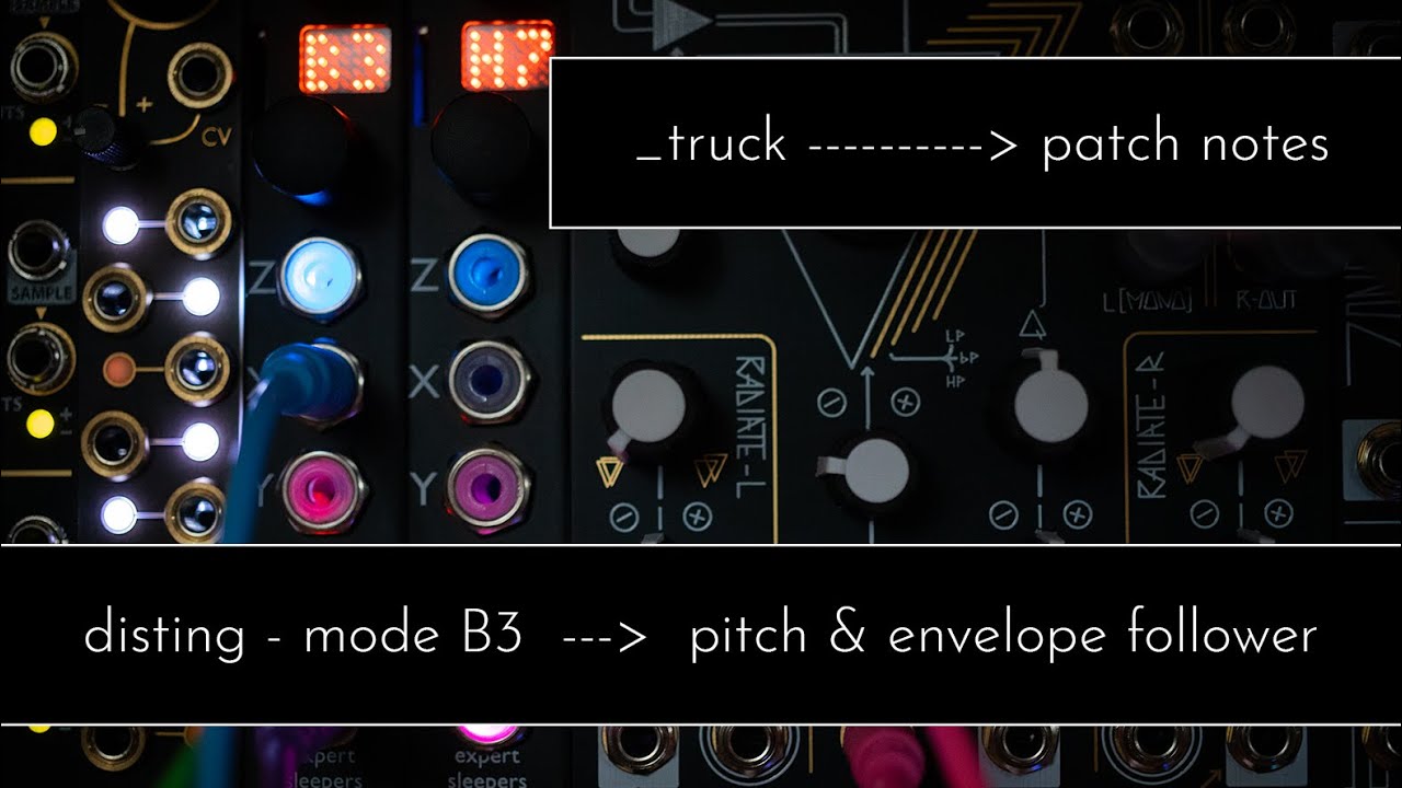 Patch Notes: Disting MK4 as Pitch & Envelope Follower