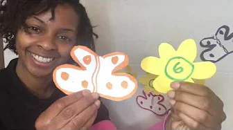 Counting Butterflies Number Game. Live butterflies flying. Life Cycle of Butterfly activity