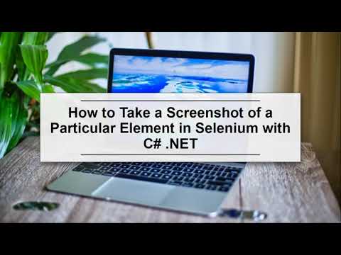 How to Take a Screenshot of a Particular Element in Selenium with C# .NET