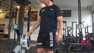 Master throwdown 2017 - WOD 1 - Bert De Ceuster