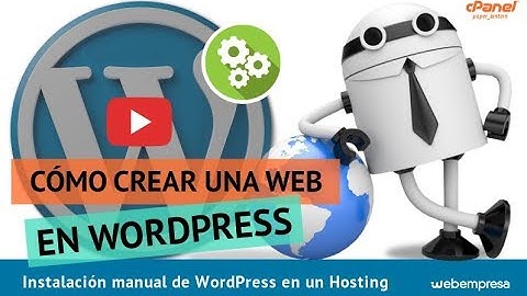 Instalación manual de WordPress en un Hosting