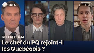 Le Québec dans une campagne référendaire? L'avis d'Hélène Buzzetti, Chantal Hébert et Paul Journet