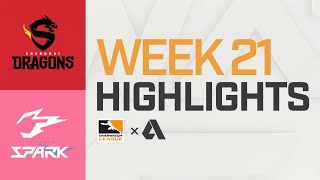 Akshon Highlights | Shanghai Dragons vs Hangzhou Spark | Week 21 | APAC Day 2