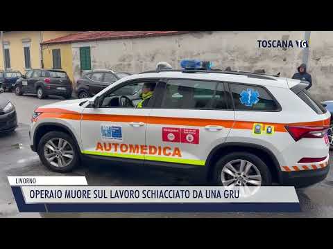 Video 2026-01-23 LIVORNO - OPERAIO MUORE SUL LAVORO SCHIACCIATO DA UNA GRU