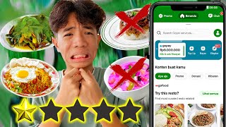 MAKAN MAKANAN RATING TERENDAH ! Xavier Sakit Perut ?