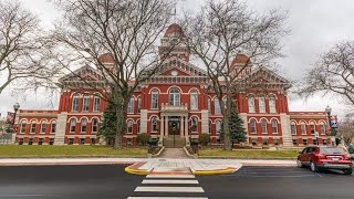 inside the court house of crown point, Indiana