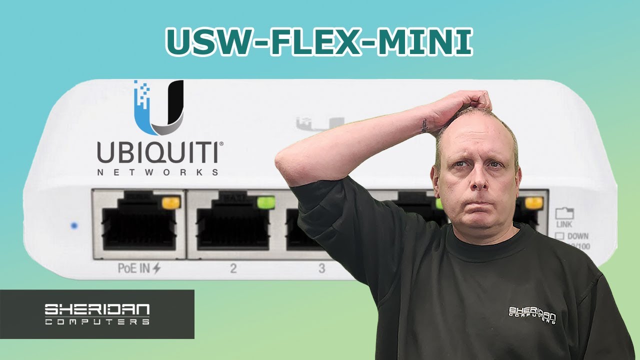 unifi-usw-flex-mini-adoption-setup-5-port-gigabit-switch-youtube
