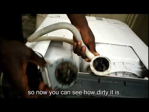Washing machine is not drain! | Fixed ScanFrost drain problem. | skill practice Hausa with Mansur M.
