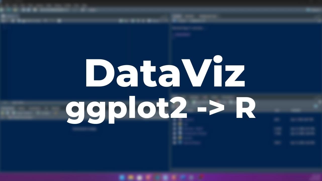 Aprendiendo a visualizar datos con ggplot en R - Ciencia de datos - YouTube
