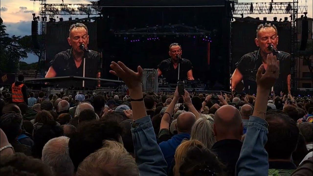 Bruce Springsteen No Surrender Live in Rome 21 maggio 2023 YouTube