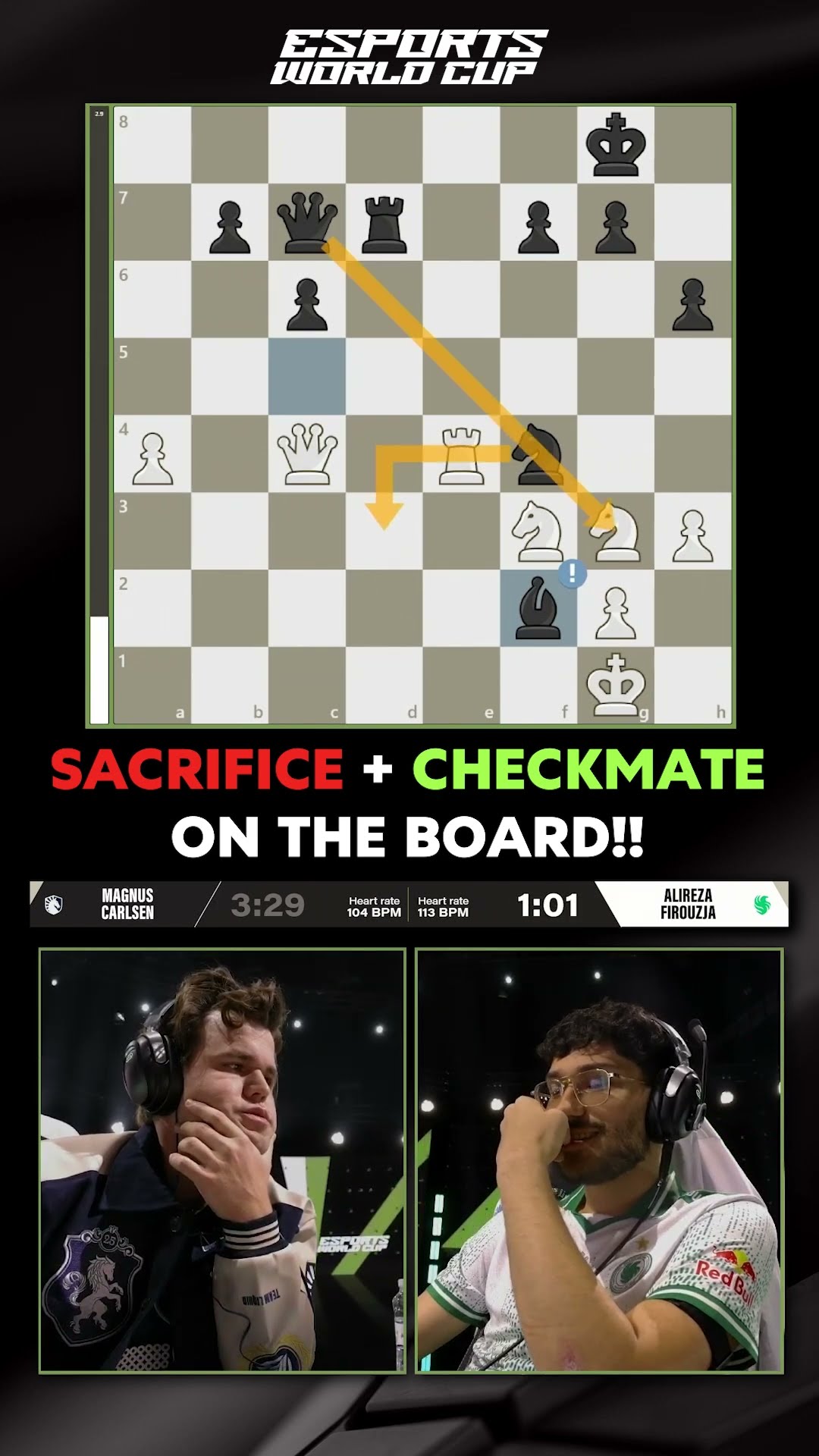 Hook Checkmate from Magnus! - YouTube