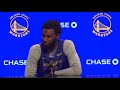 Andrew Wiggins on how he’s feeling: "Feeling all right."