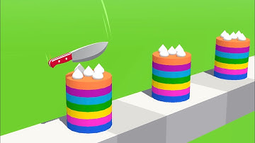 Slice it All! 🔥❤️‍🔥👩‍❤️‍💋‍👩 Very Satisfying And Relaxing ASMR Slicing Game