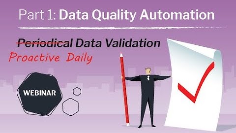 Data Quality Automation Webinar
