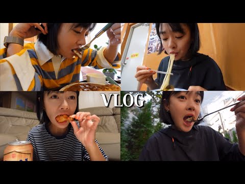 VLOG | 오늘도 잘 먹었습니다! (서부 감자국,몰댄이넢,신호등 장작구이,수제 돈까스,사세 버팔로윙,맥주안주 추천,된장찌개에 나물 비빔밥) 먹방 브이로그 mukbang vlog