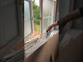 How To Tile A Mitred Bathroom Window Cill #shorts #diy #howto #tiles