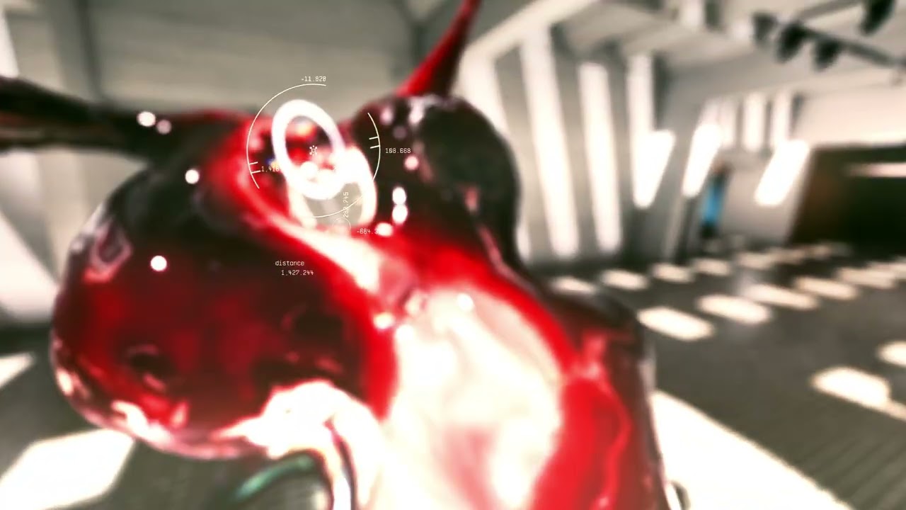 the screen breathes, the flesh pulses.