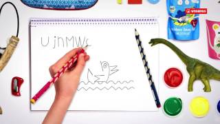 Stabilo Easygraph Ergonomic Pencil - Getting To Grips With Either Hand.