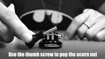 GoPro Tutorial - Securing the Nut