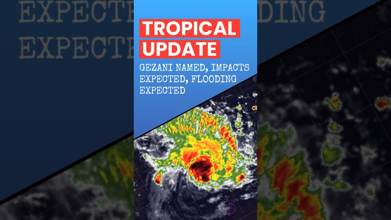 Gezani Forms North of Mauritius, Dangerous Impacts for Madagascar & Mozambique?! #weather #cyclone