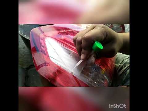 Video: ¿Cómo se arregla una grieta en una lente de luz trasera de plástico?