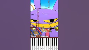JAX slickback (@DDDDani1) The Amazing Digital Circus Animation - Octave Piano Tutorial