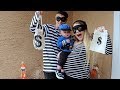 FIRST TIME TRICK OR TREATING | HALLOWEEN VLOG