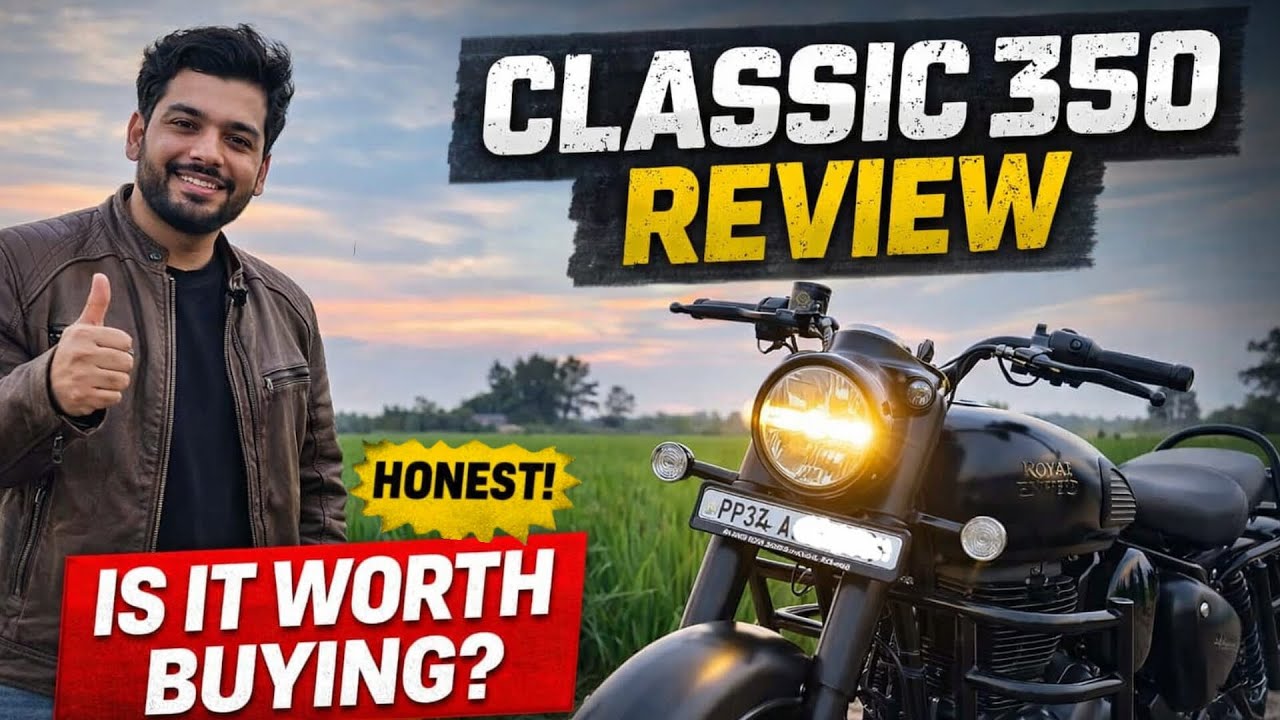  New  classic 350 stealth black | IS IT WORTH BUYING HONEST !👍