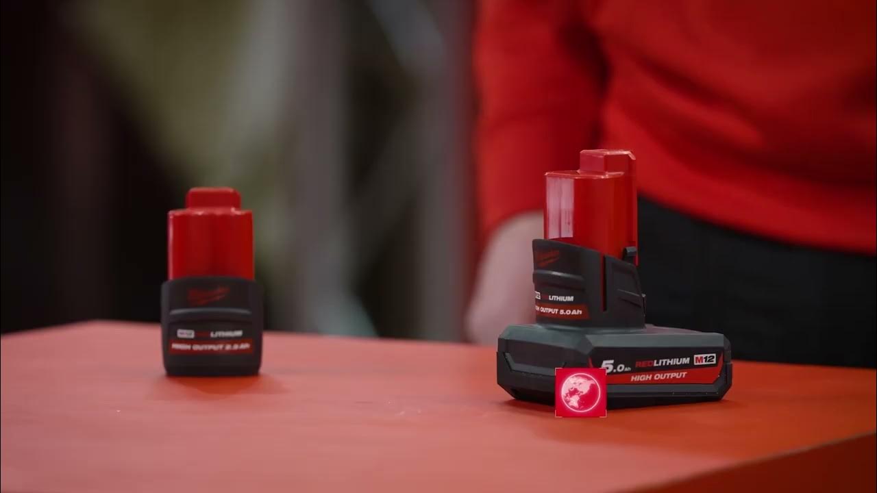 Milwaukee® M12™ HIGHOUTPUT™ Batteries Screwfix YouTube