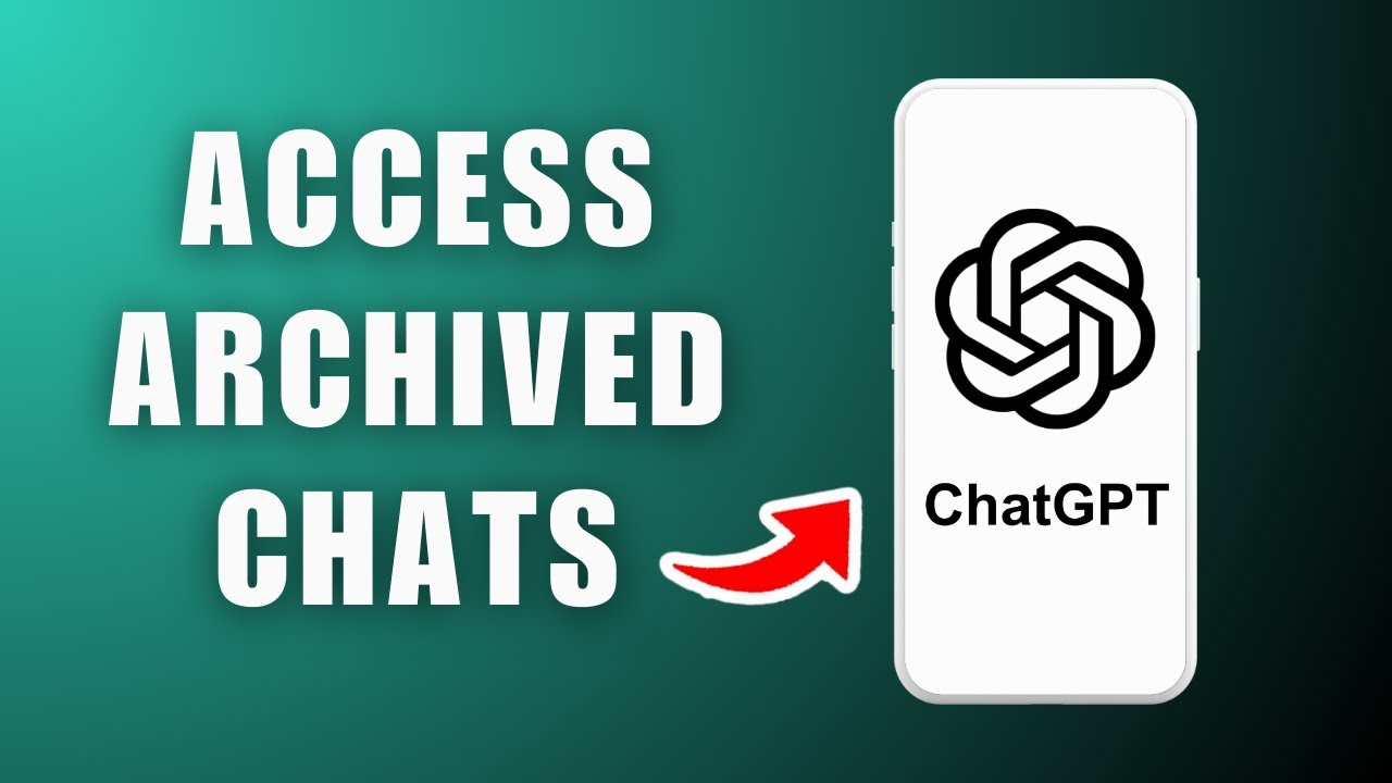 How to Access Archived Chats on ChatGPT 2026 in Mobile Phone App