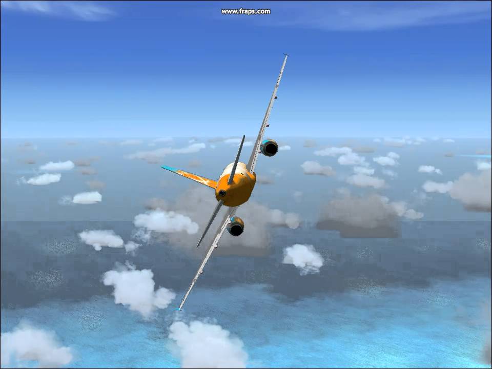 FSX Airbus Cant do Barrel Roll YouTube
