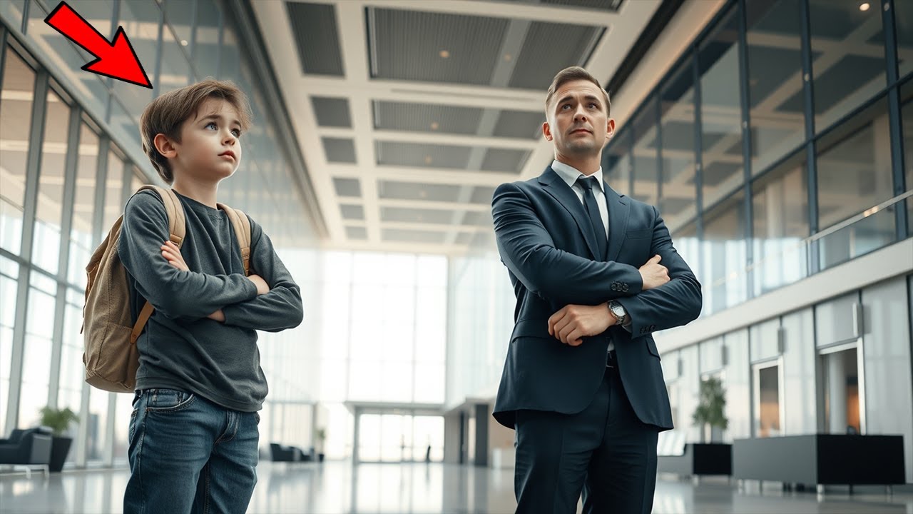 „Ich bin der neue Erbe dieser Firma“ – der Millionär lacht, ohne zu wissen, wer der Junge ist