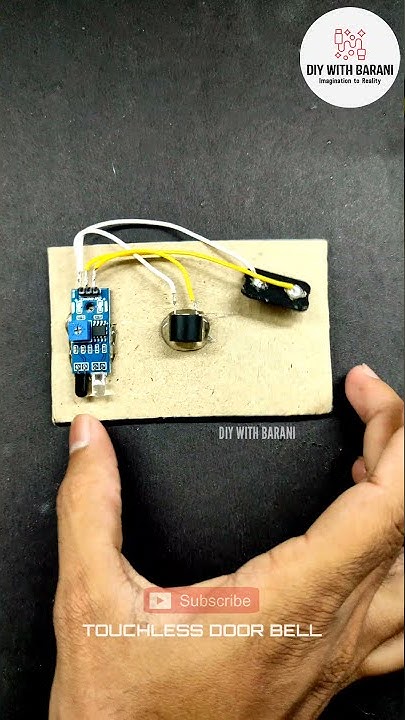 Touchless Door Bell | IR Proximity Sensor #shorts - YouTube