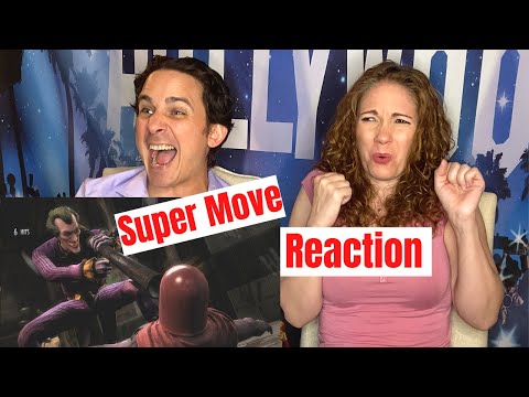 Injustice Gods Among Us All Super Moves Reaction