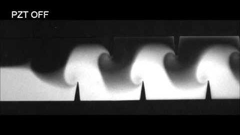 An acoustofluidic sputum liquefier