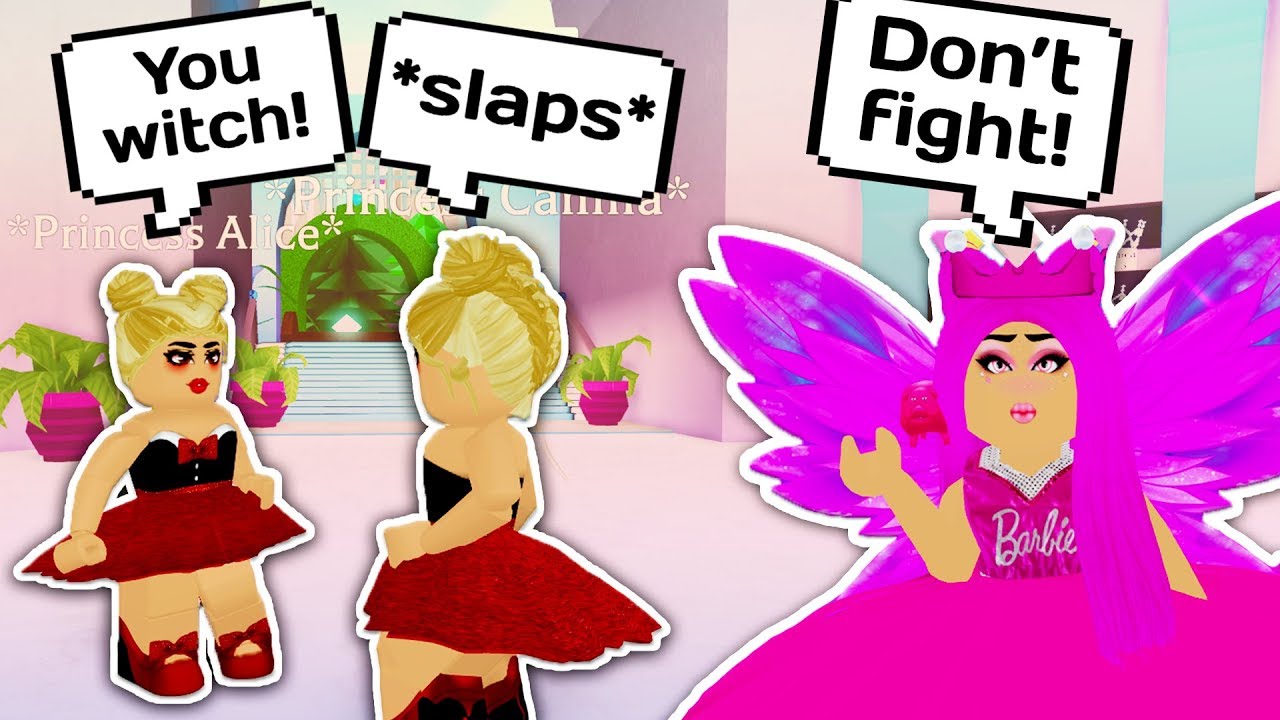 girls like you CAN WE MAKE THE EVIL TWINS BE NICE? 👑 // Roblox Royale High School