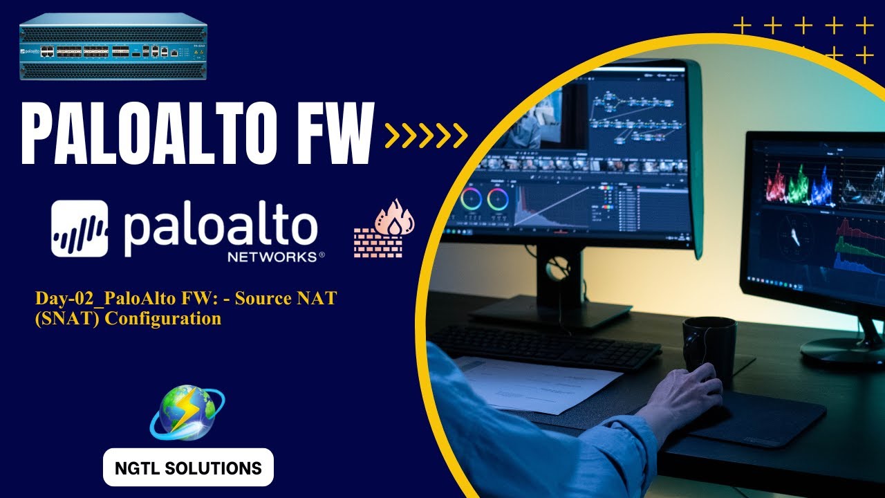 Day-02_PALOALTO FW Configuration S-NAT || Source NAT Configuration in paloalto FW
