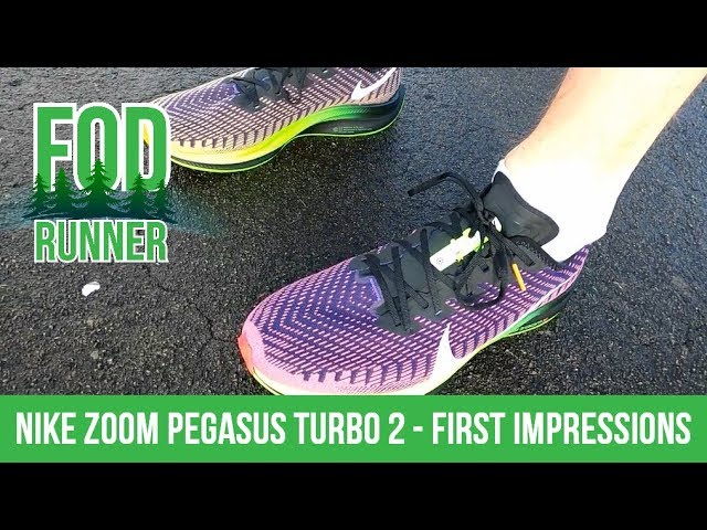 Nike Zoom Pegasus Turbo 2 - The Speed Work Test | FOD Runner - YouTube
