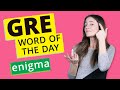 GRE Vocab Word of the Day: Enigma | GRE Vocabulary